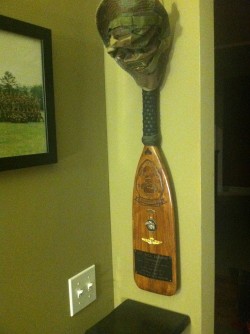 Marine Recon Paddle on Display