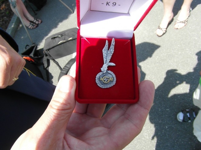 The Unit's badge was introduced