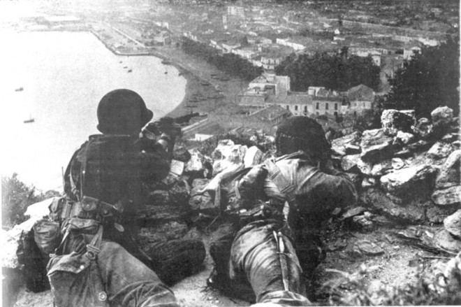 Rangers Attacking Snipers in Algeria