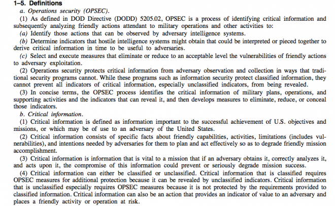 OPSEC-SOFREP