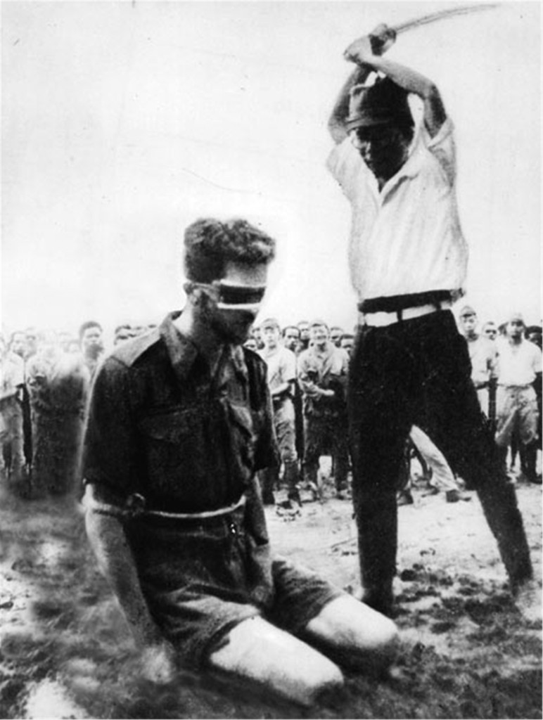 Sergeant Leonard George (Len) Siffleet being executed by Japanese