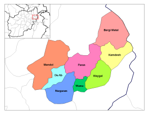 Nuristan Districts