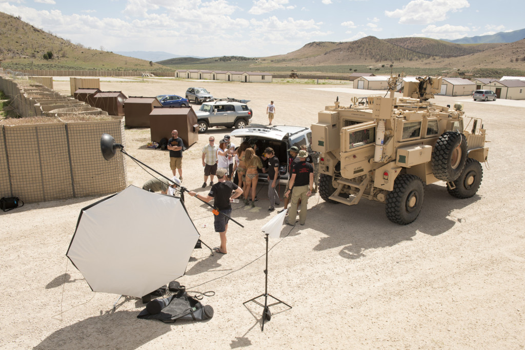 The scenic Camp Williams FOB  (Photo Courtesy: Hotshotscalendar.com)