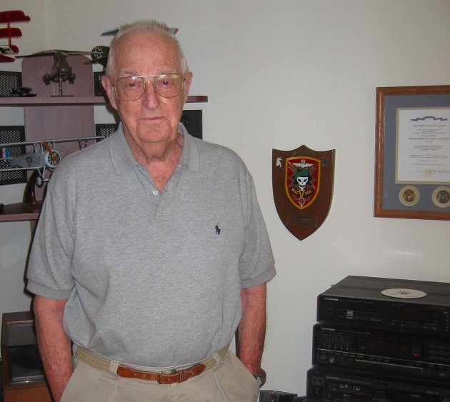 Retired COl. Steve Cavanaugh, who was Chief SOG from Aug. 1968 to Aug. 1970.