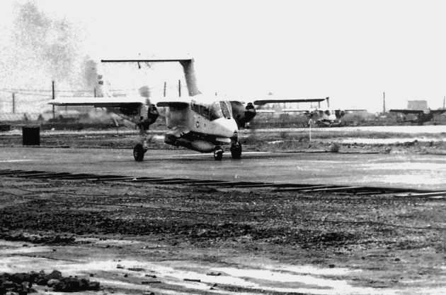 An Air Force OV-10 Bronco similar to this aircraft served as a forward air controller during the top secret SOG Operation Tailwind in September 1970. 
