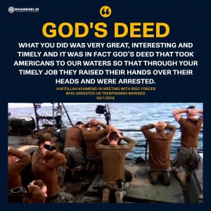 Leader of Iran Boasts It Was God’s Will for Capture of U.S. Sailors