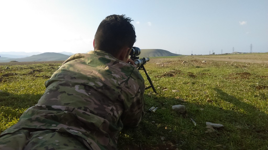Exclusive: Watch Peshmerga snipers in action (video)