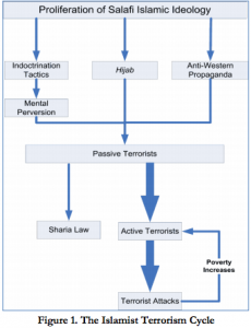 Here is Dr. Hamid's theory of radicalization.