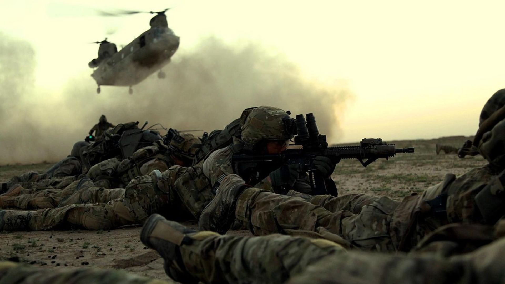 Rangers from 1st Battalion