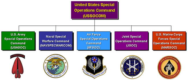 SOCOM Org Chart