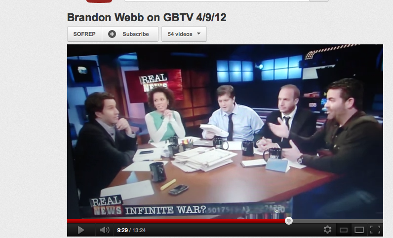 SOFREP Editor-in-Chief Brandon Webb on GBTV’s “The Blaze”