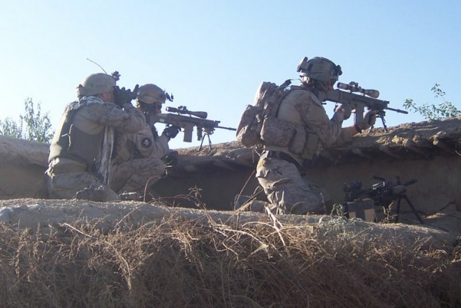 SEAL Snipers in Afghanistan (Author's private collection) SEAL Snipers in Afghanistan (Author's private collection)