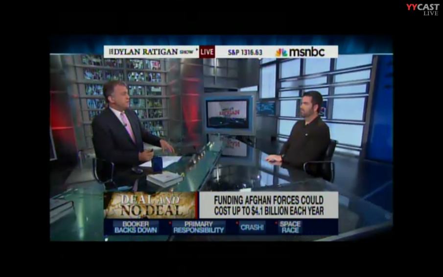 SOFREP Editor Brandon Webb on MSNBC’s Dylan Ratigan Show