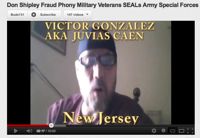 Phony Navy SEAL of The Week: Victor Gonzalez AKA Juvias Caen of NJ