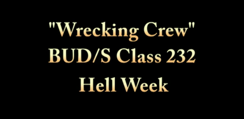 US Navy SEAL Hell Week Class 232 Part 1 of 3