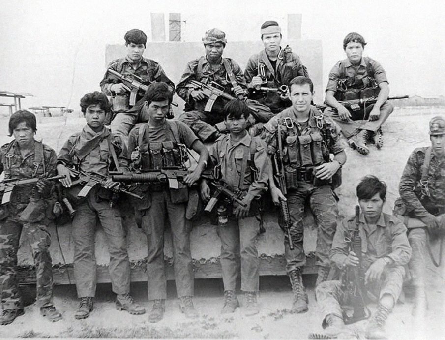 “Mad Dog” Shriver and General Bargewell in MACV-SOG