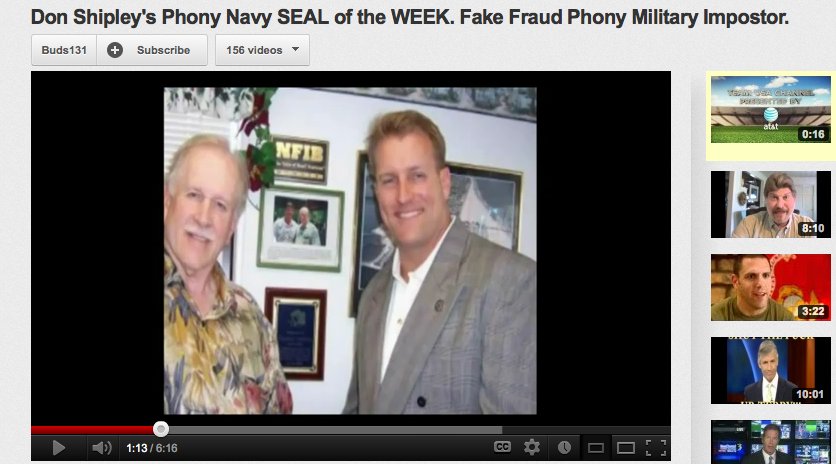 Phony Navy SEAL Of The Week: Joseph B. Cryer