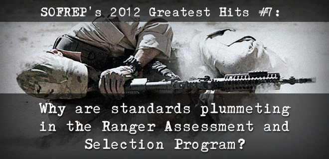 SOFREP’s 2012 Greatest Hits #7: Why are standards plummeting in the Ranger Selection?