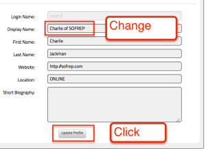 Change your displayname
