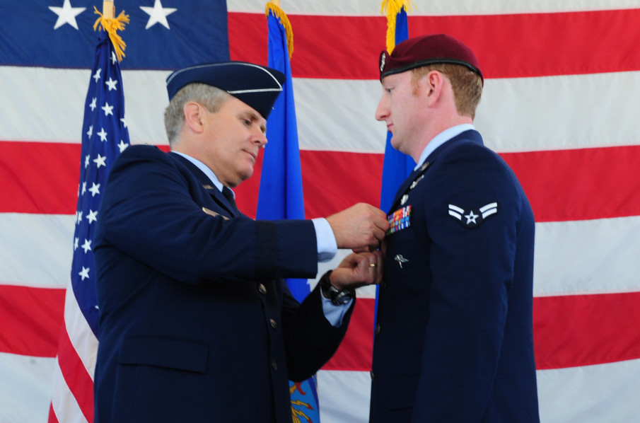 Special Tactics Airmen Awarded Silver Star, Bronze Star, and Purple Heart