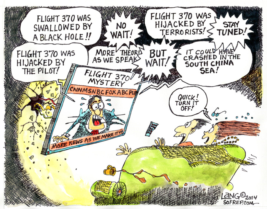 News Entertainment: Mainstream Media & Flight 370