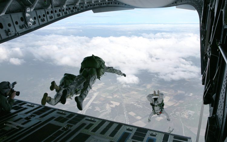 The World’s First Combat HALO Jump
