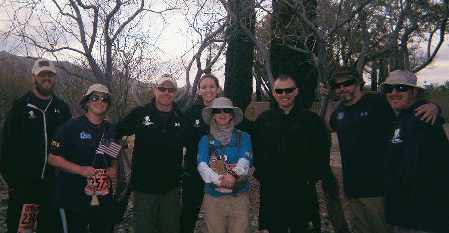 Sister of DEVGRU (SEAL TEAM 6) Hero Marches In the 25th Annual Bataan Death March