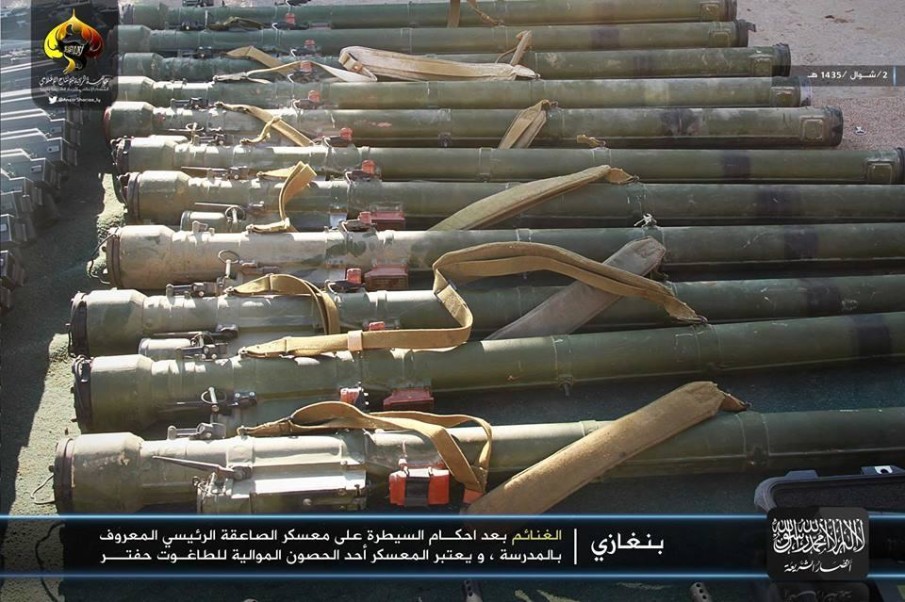 Ansar al-Sharia Overruns Special Ops Base & Seizes US Weapons in Benghazi