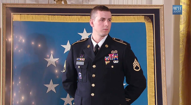 President Obama Presents the Medal of Honor to Staff Sergeant Ryan M. Pitts