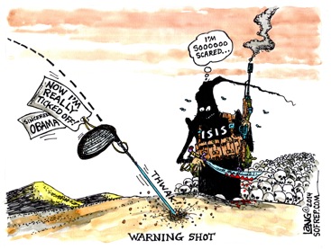 Obama’s ISIS Warning Shot