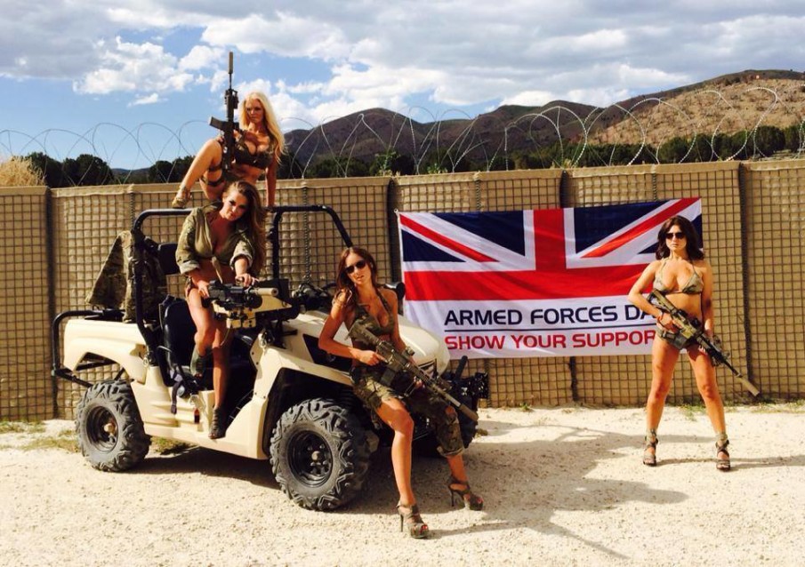 Bikinis and Green Berets: Girls Gone Wild with the Utah National Guard?