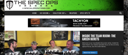 Exclusive: New Indie TV Channel Launched, “The Spec Ops Channel” on SpecialOperations.com