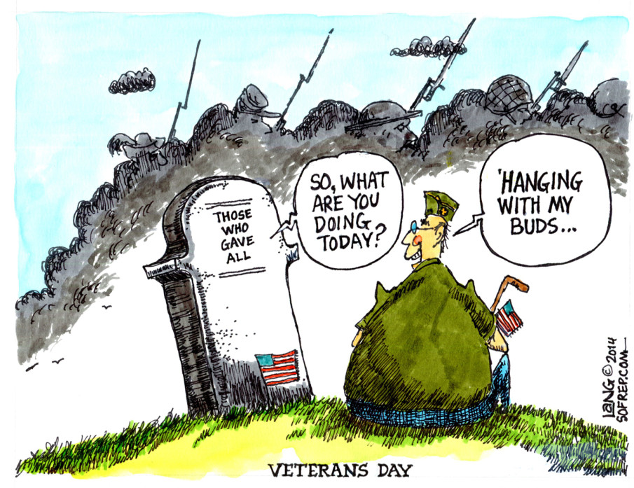 Veteran’s Day For Many Of Us