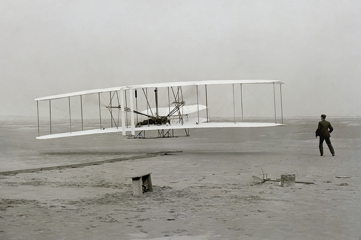 Wright Brothers’ First Flight – 111 Years Later