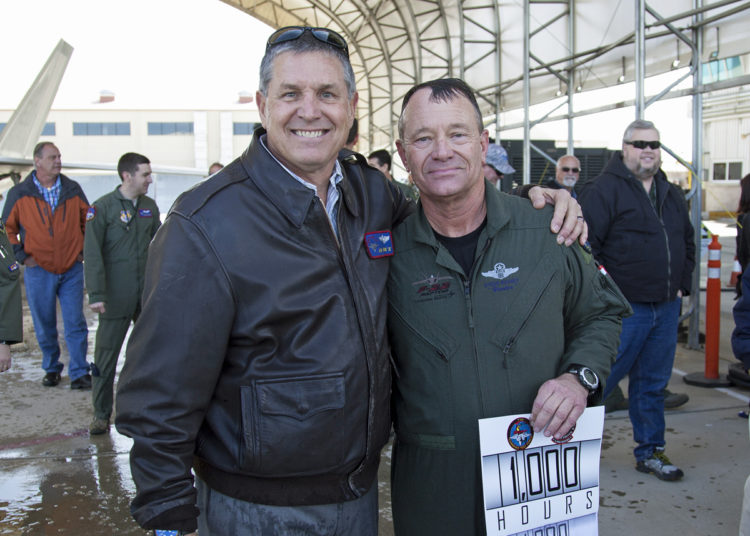 F-22 Chief Test Pilot Reaches 1,000 Flight Hours