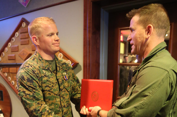 USMC Harrier pilot earns Air Medal