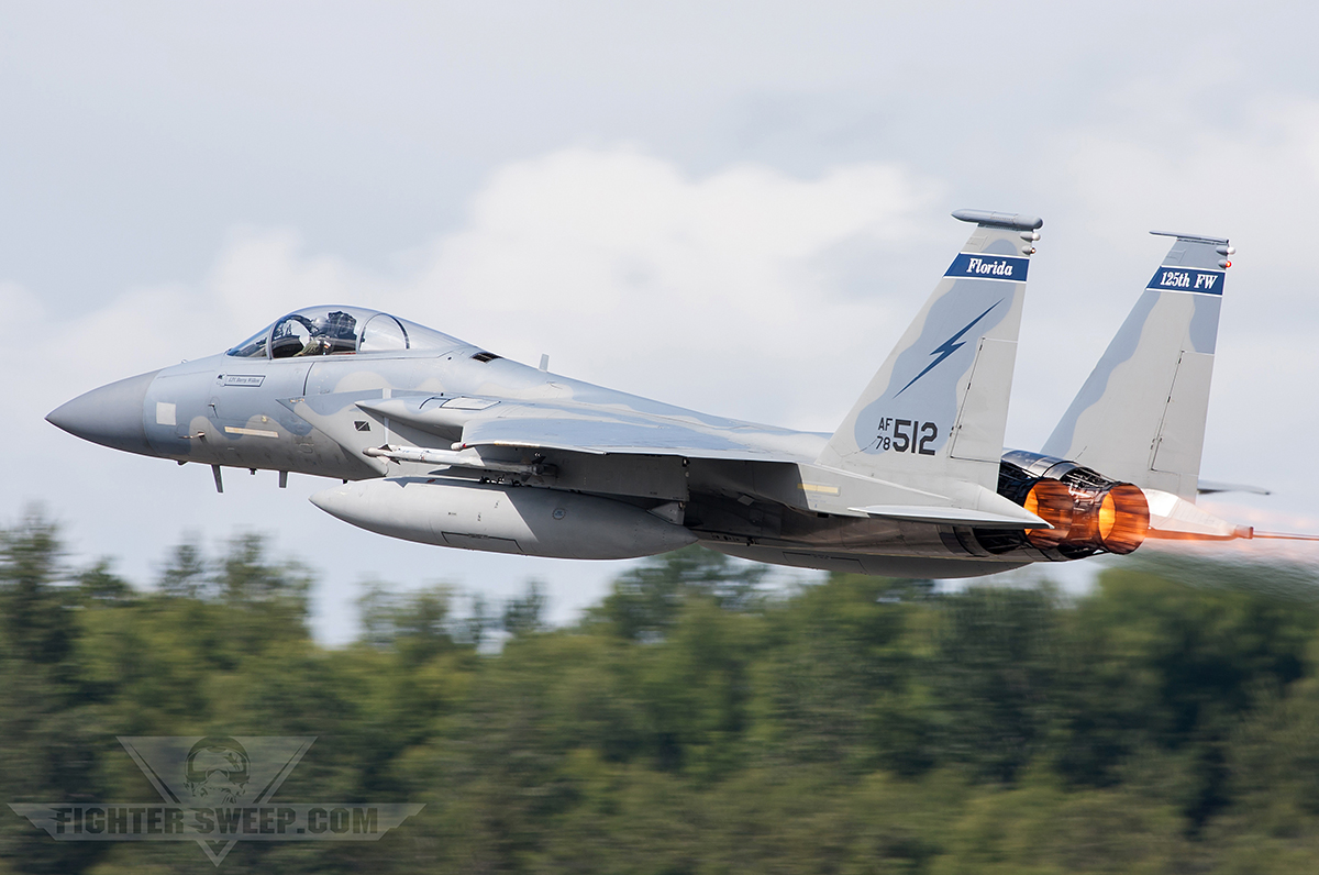 Florida Air National Guard Deploys F-15s to Europe