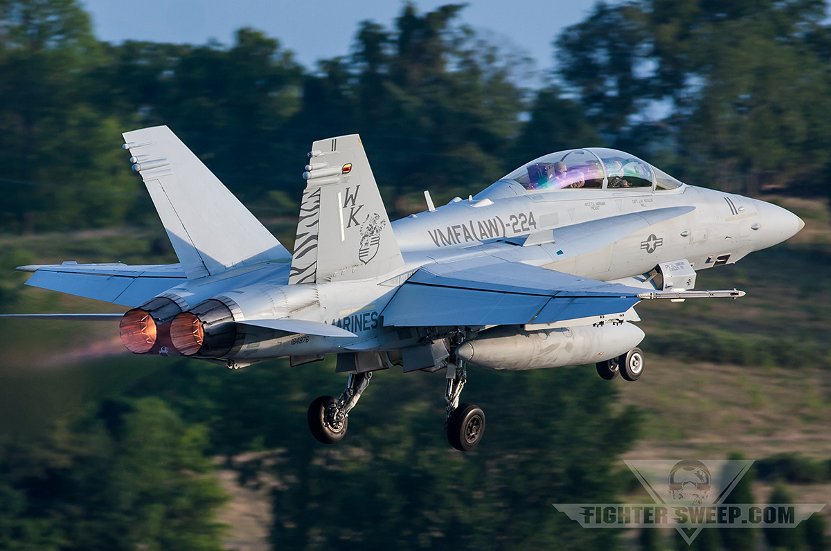 Burner Friday: VMFA(AW)-224 F/A-18D Hornet