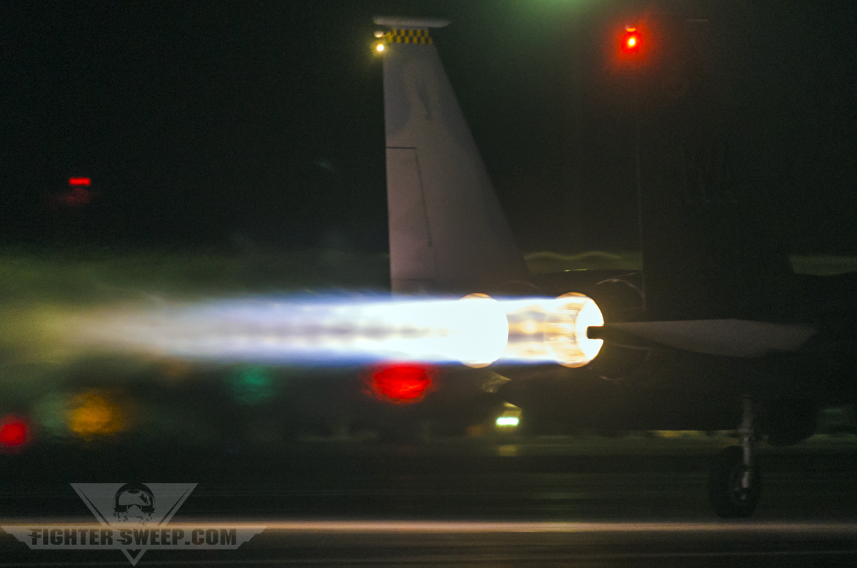 Burner Friday: Boeing F-15C Eagle Night Launch