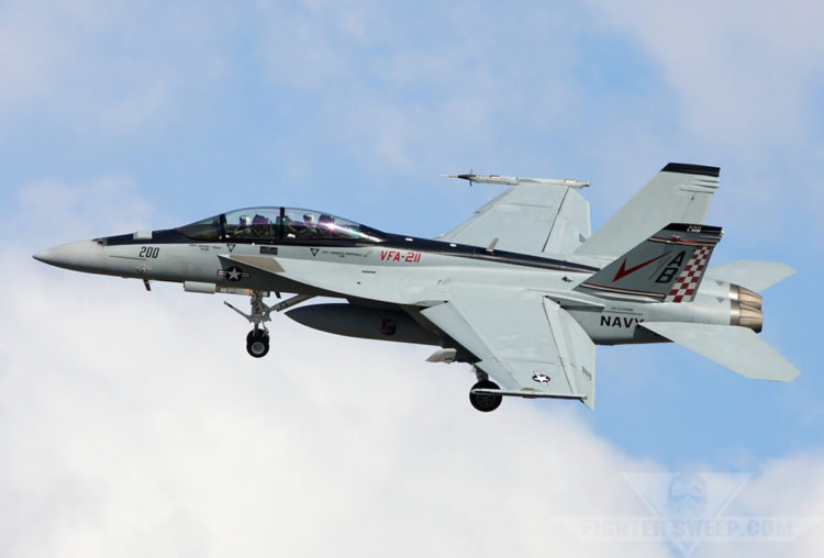 Boeing F/A-18F Super Hornet Down