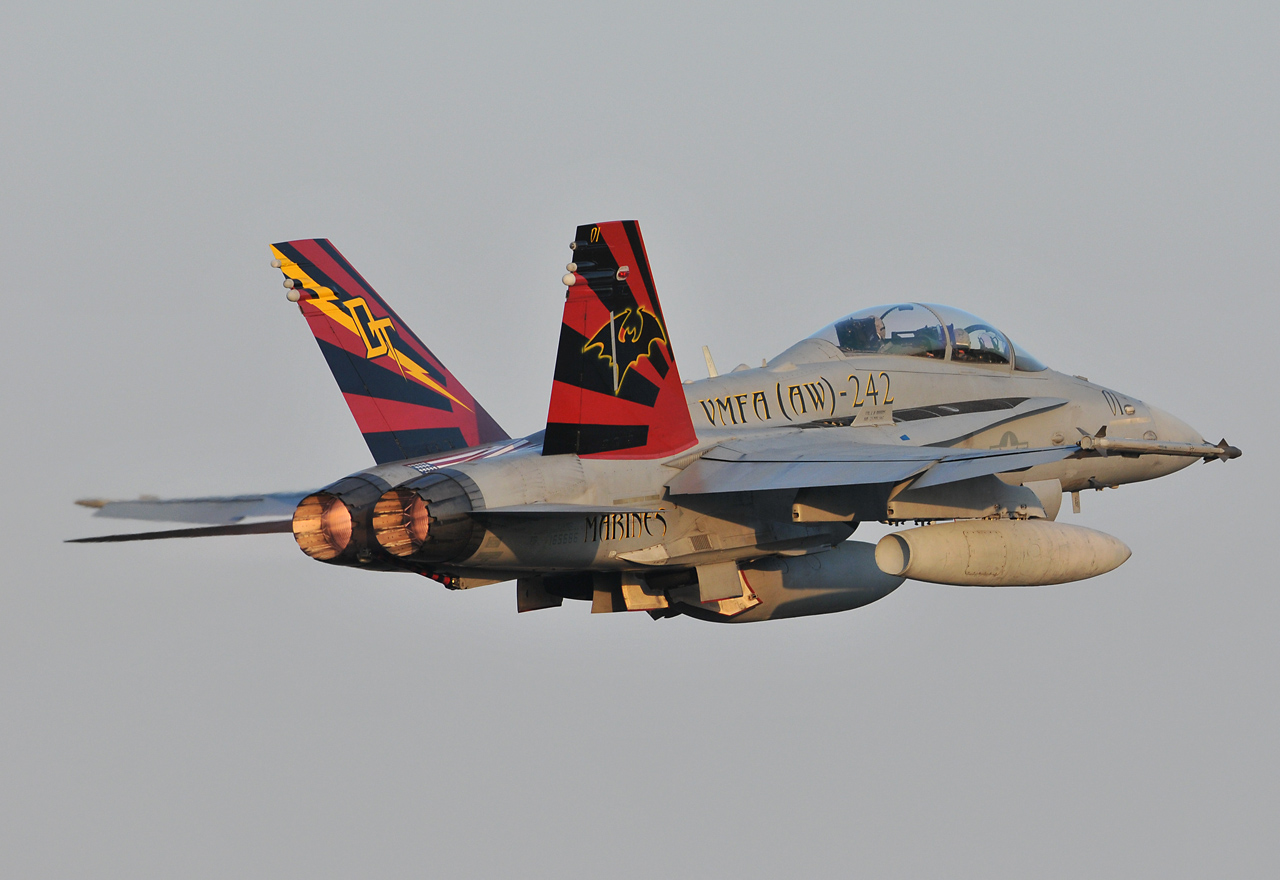 From The Cockpit: VMFA (AW)-242 Bats Cruise Video