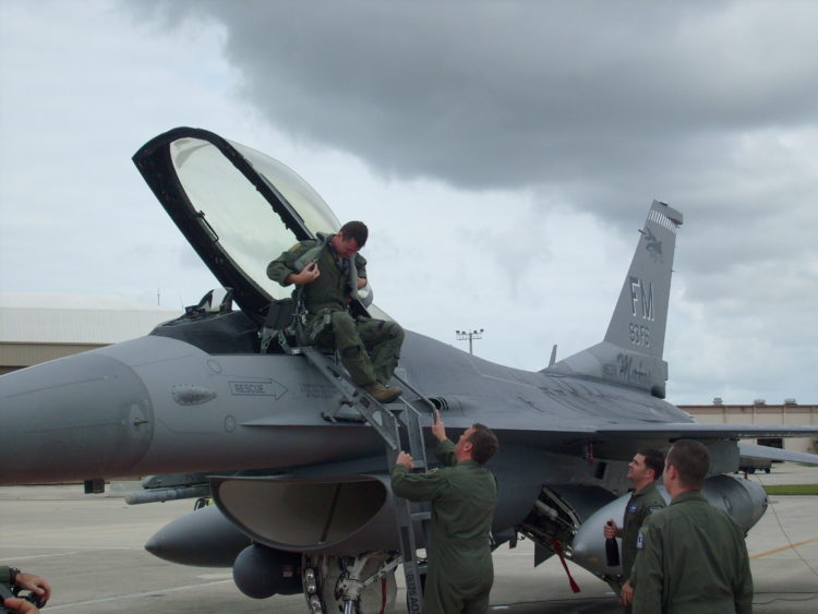 There I Was: F-16 Fini-Flight