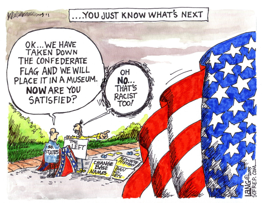 The Extreme Left Will Come for the American Flag Next