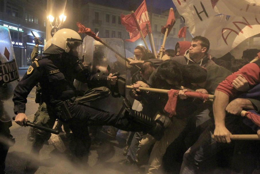 Civil Unrest Brews As Greek Bankruptcy Looms