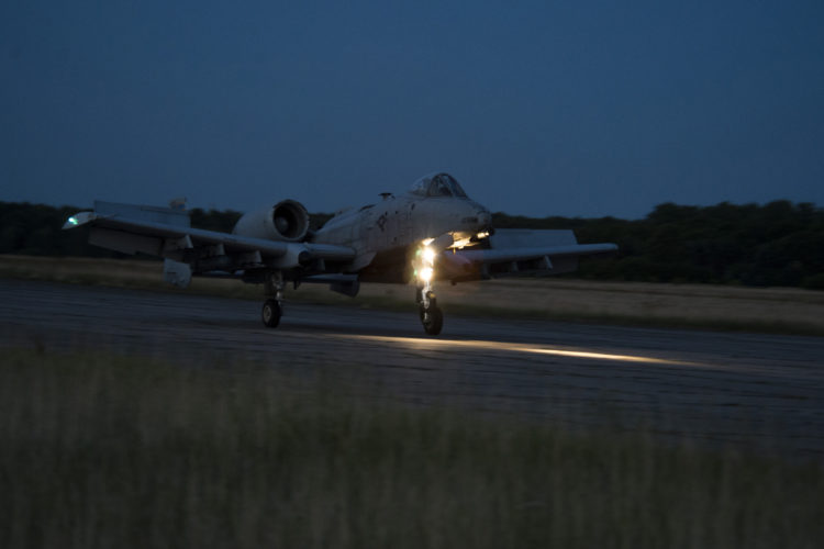 A-10s Conduct Austere Runway Ops