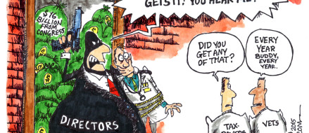 The VA: Broke While Swimming in Cash