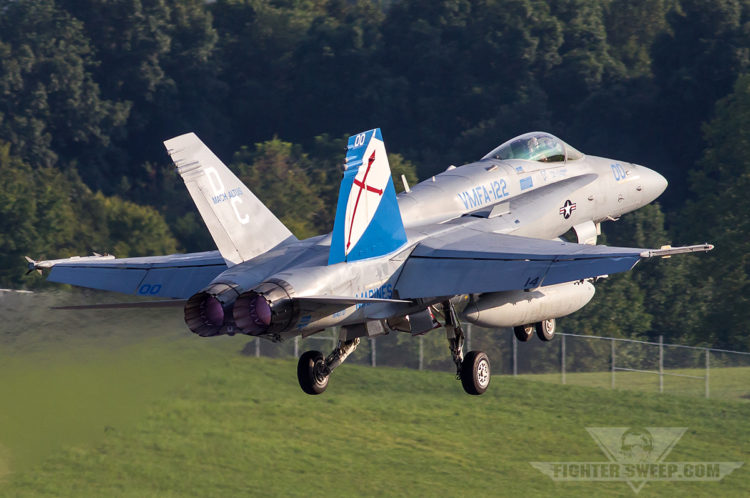 Burner Saturday: VMFA-122 F/A-18C Hornet