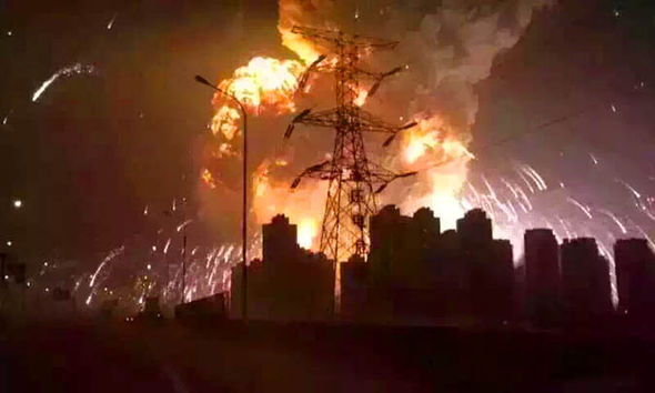 Massive Blast Rips Through Tianjin, China