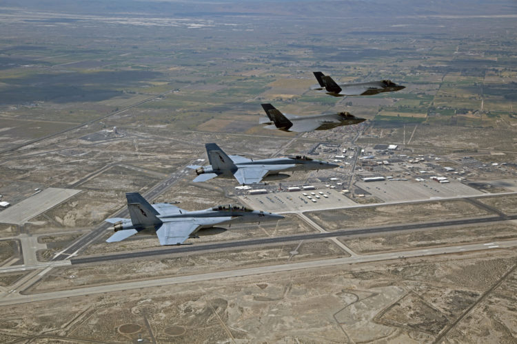 Grim Reapers F-35Cs Visit Topgun