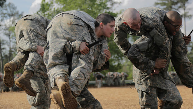 Female Ranger Students and the Pink Ranger Tab Cake